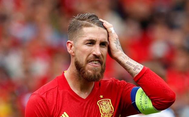 Sergio Ramos, fuera de la Eurocopa