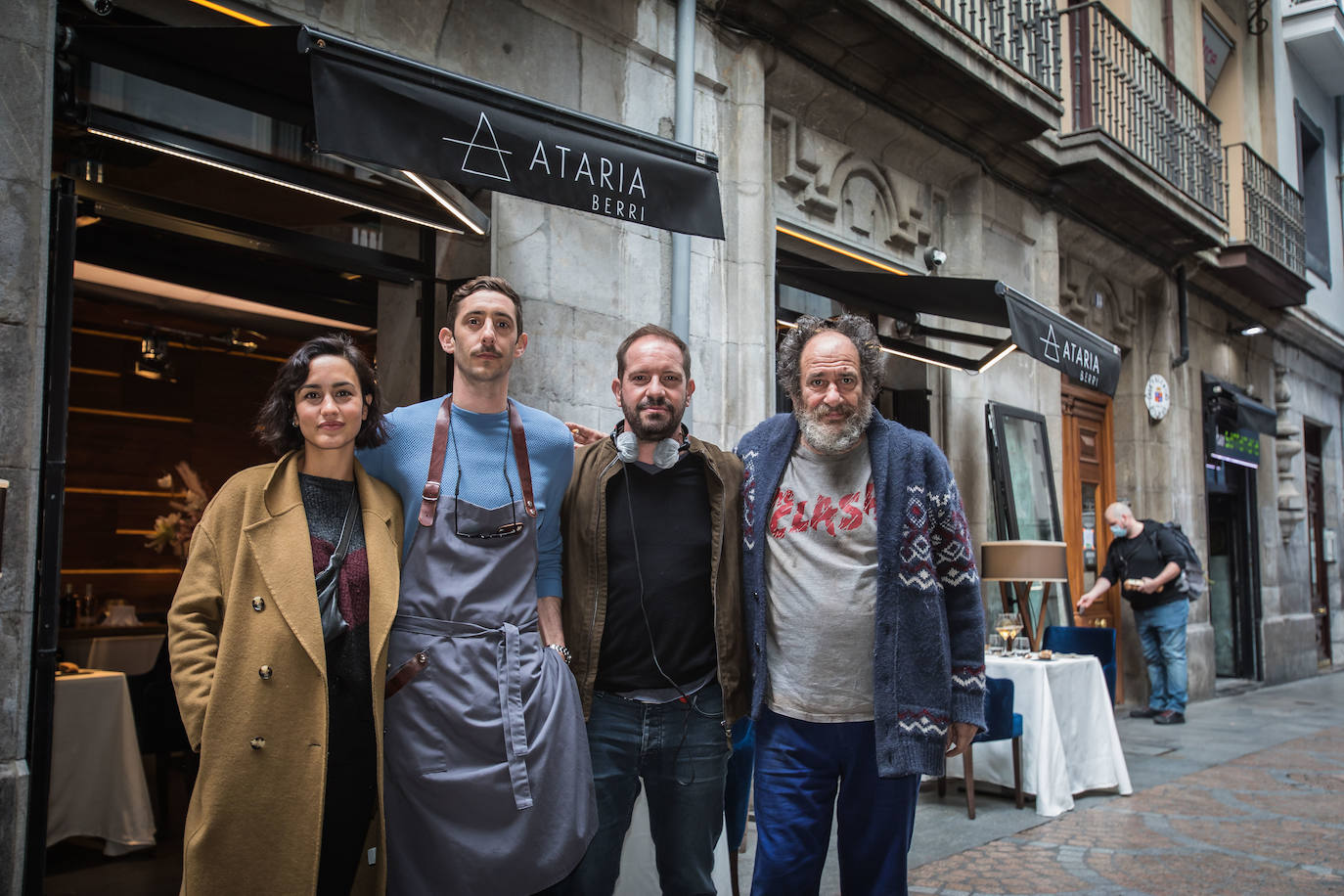 Fotos: Rodaje de &#039;La vida padre&#039; en el Casco Viejo de Bilbao, en imágenes