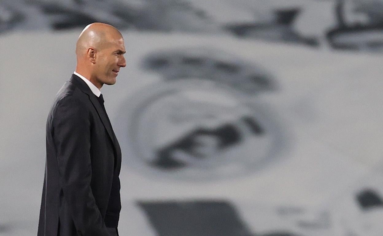 Zinedine Zidane, entrenador del Real Madrid.