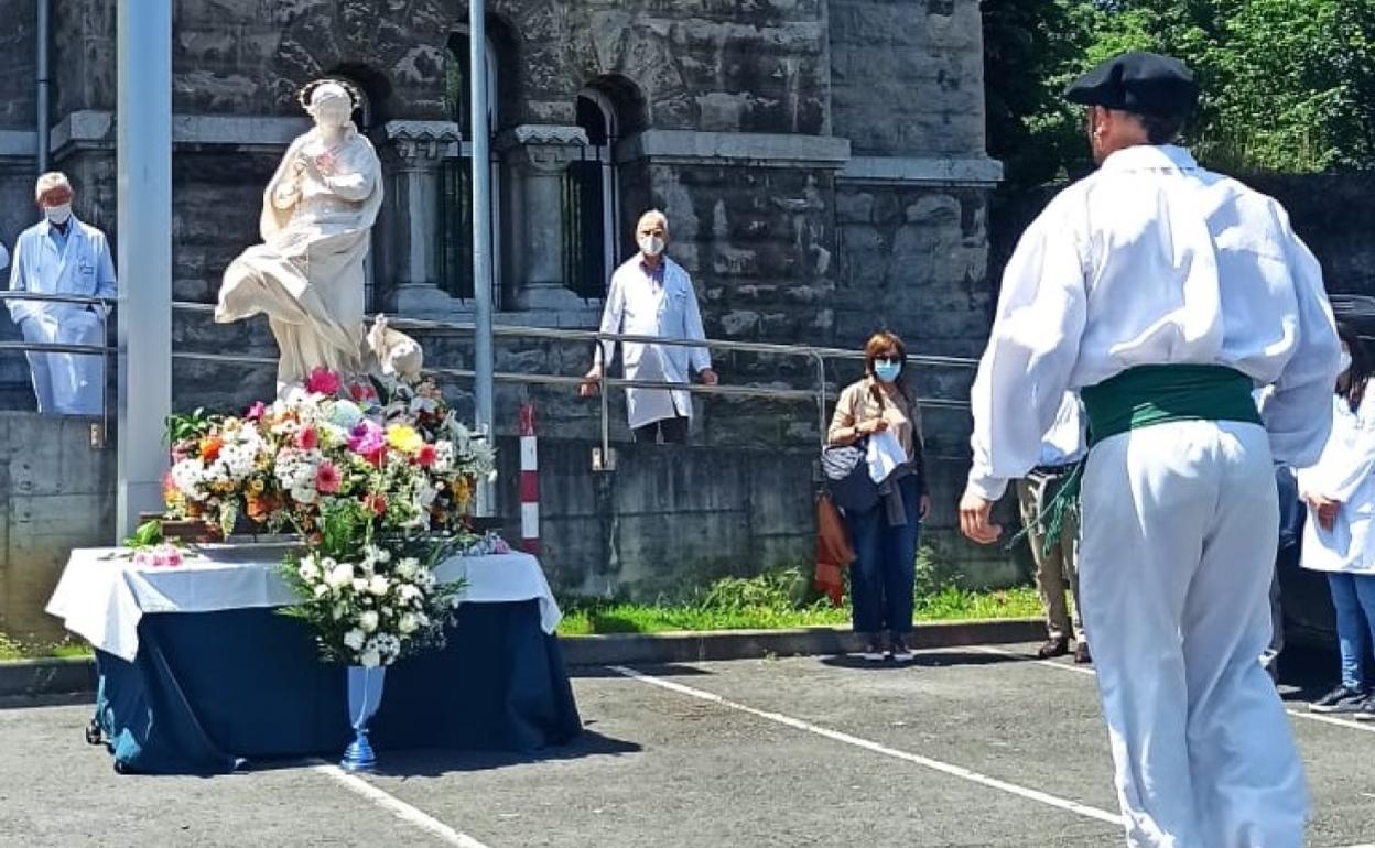 La Virgen Inmaculada de Éfeso visita el hospital San Juan de Dios de Santurtzi
