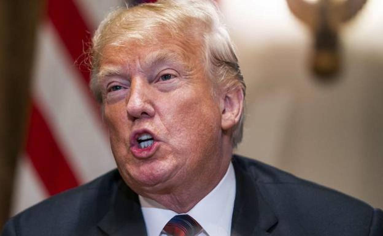 El expresidente estadounidense, Donald Trump. 