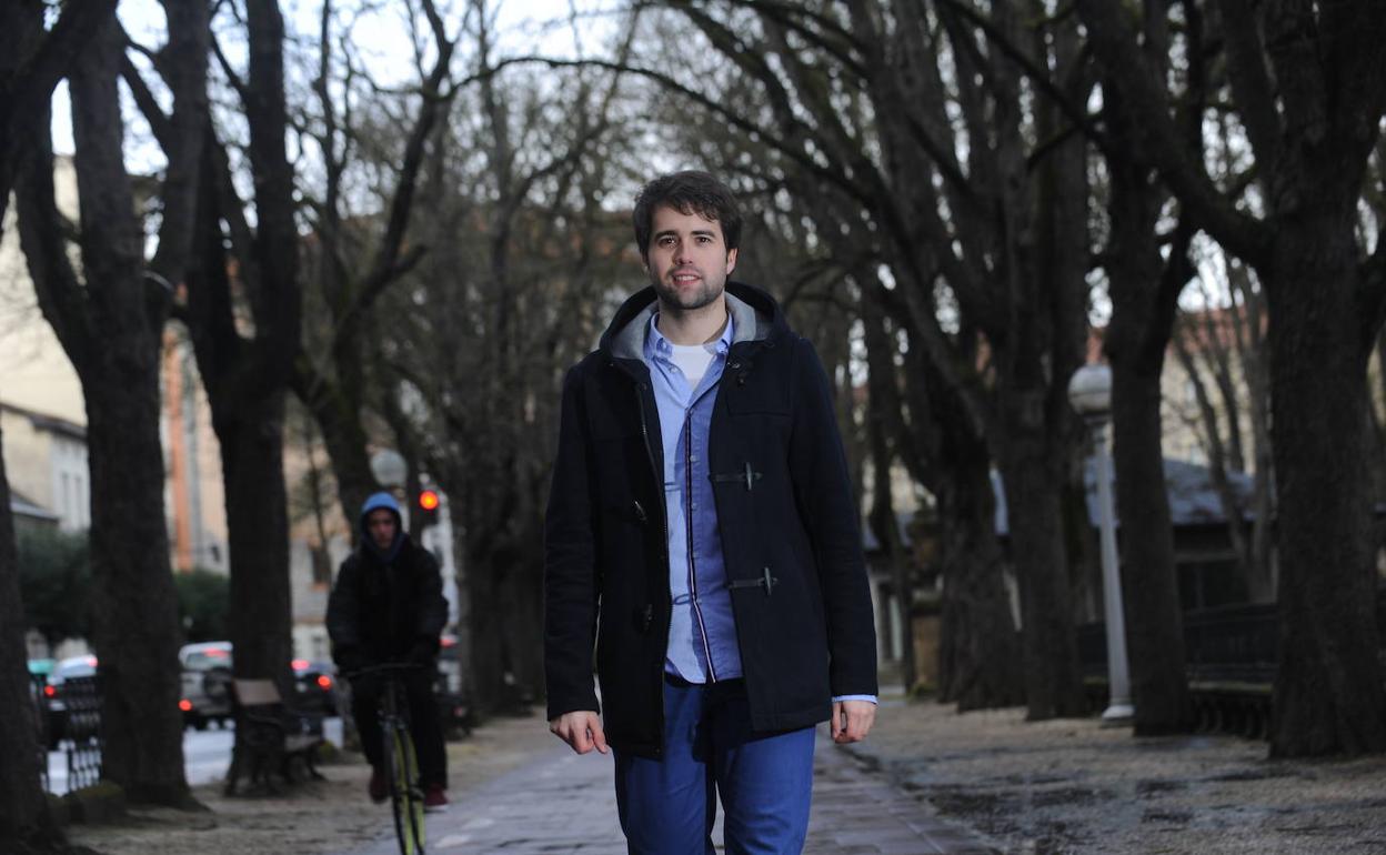 El vicesecretario de Comunicación del PP alavés, Iñaki García Calvo, en una foto de archivo. 