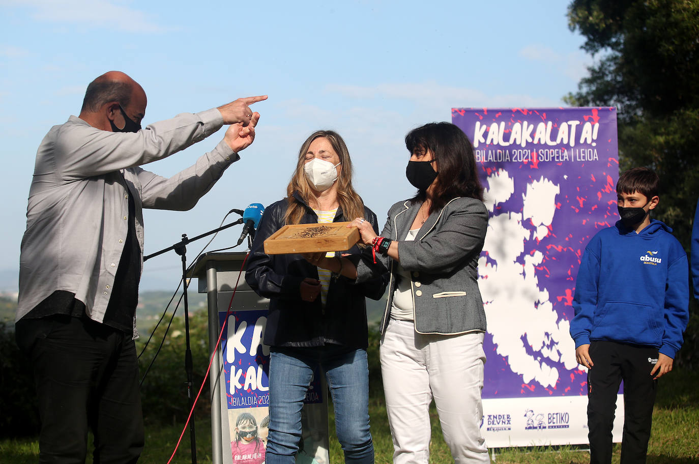 Fotos: Ibilaldiak &#039;Kalakalata&#039; jarri zuen Sopela