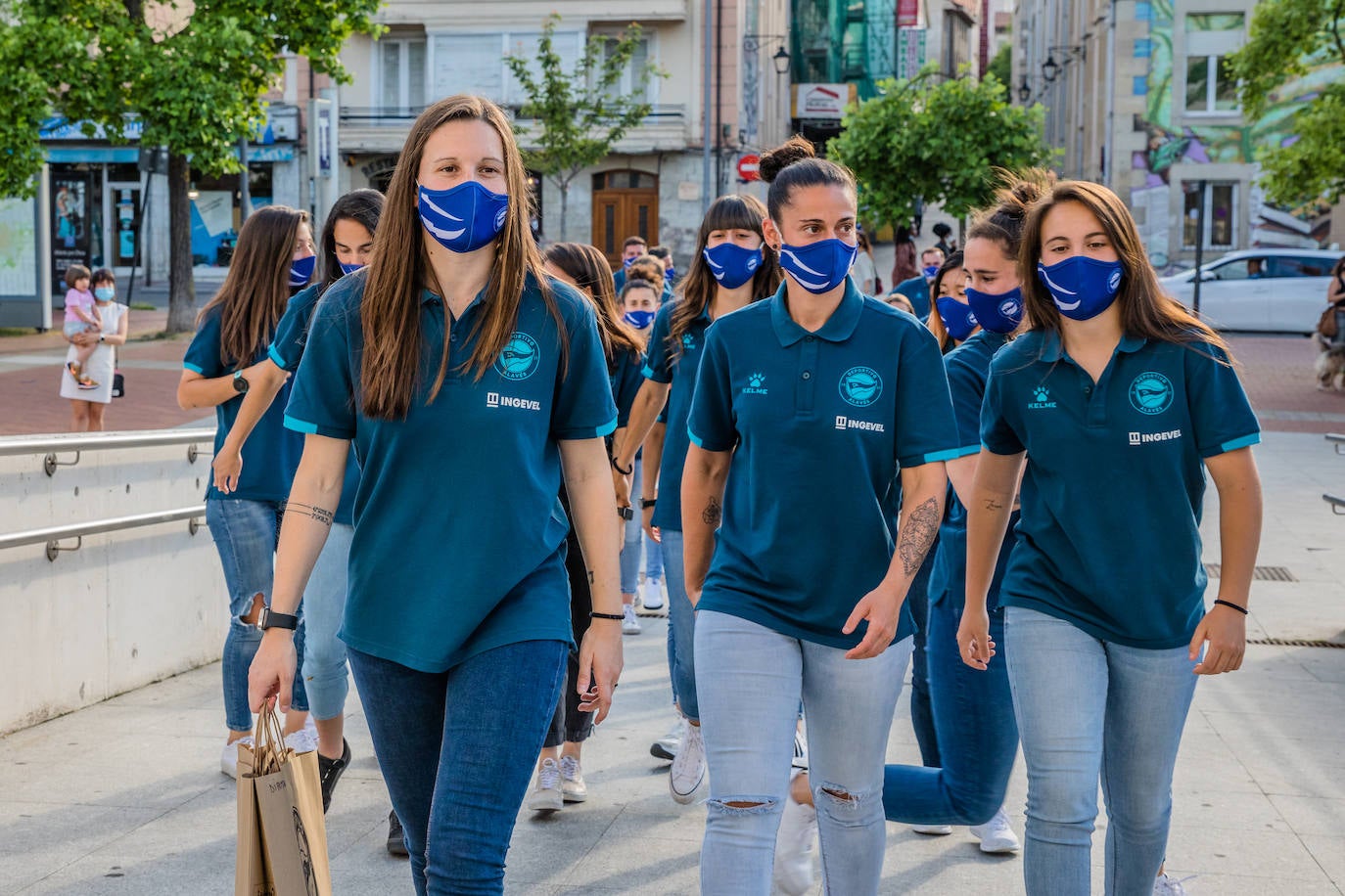 Fotos: Recepcción oficial a las Gloriosas por su ascenso a Primero