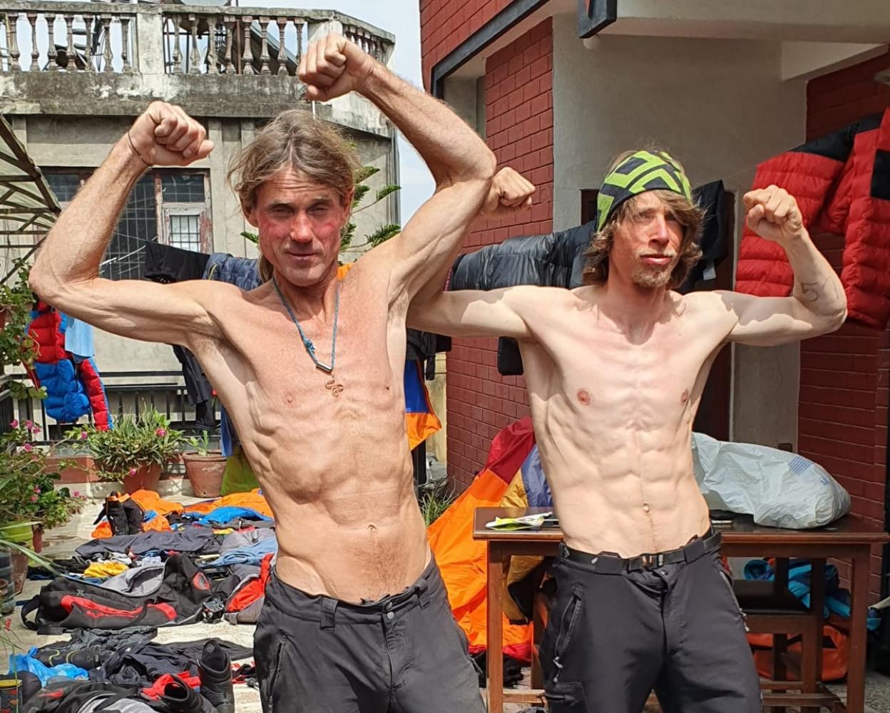 Marek Holecek y Radoslav Groh han perdido un tercio de su peso corporal en el Barustse.