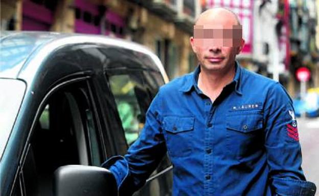 Julio Ángel P. A., en 2013, cuando huyó de Bolivia tras pasar once meses encarcelado.