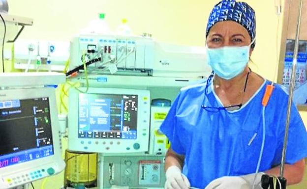 Pilar Rodríguez fue enfermera del hospital durante 32 años. 