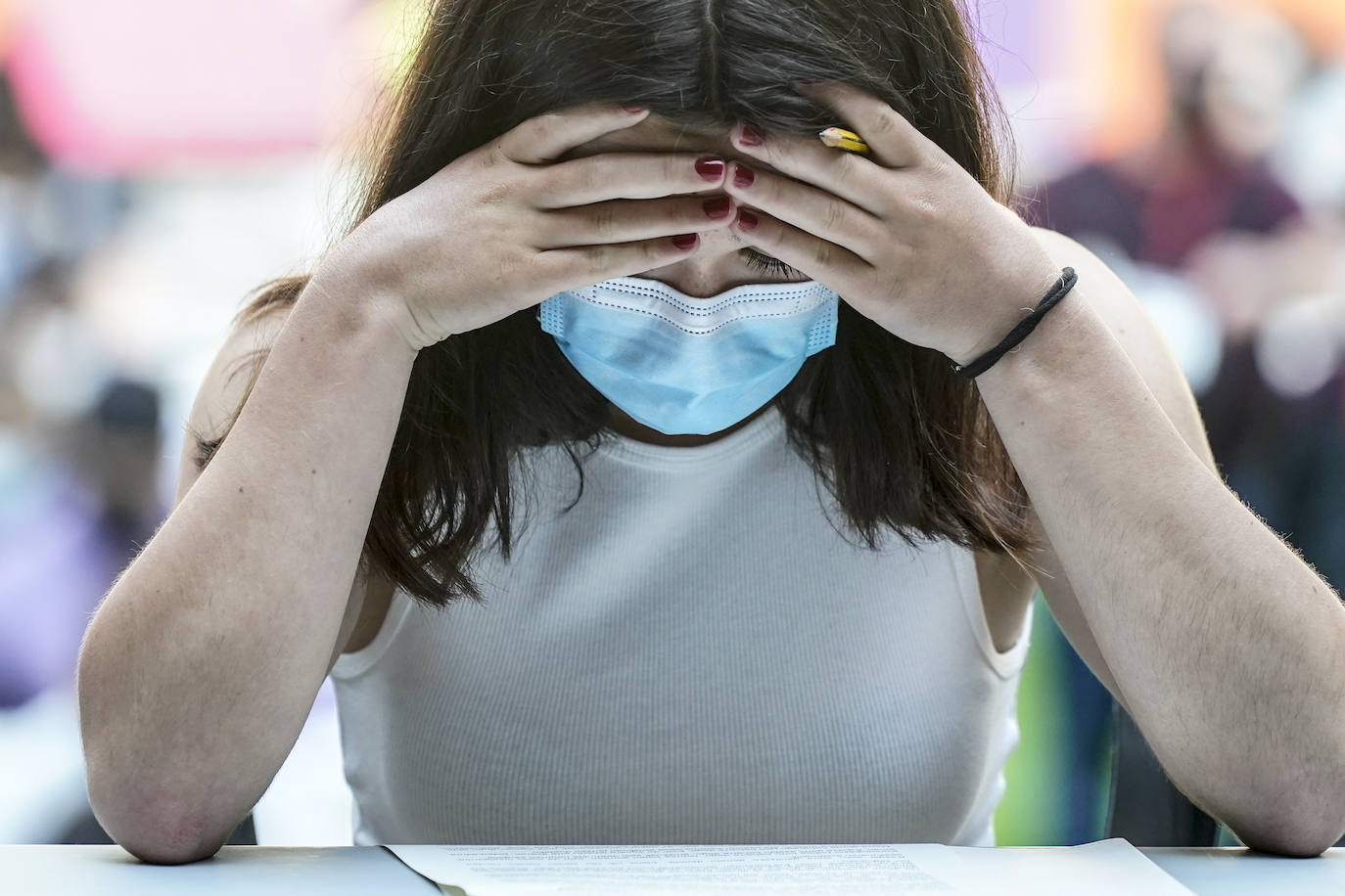 Fotos: Primera jornada de la Selectividad 2021 en Álava