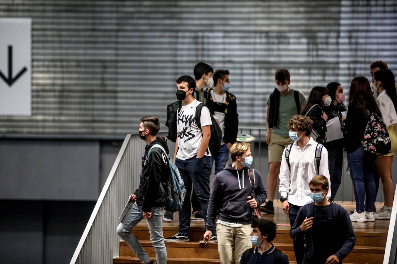 Fotos: Primera jornada de la Selectividad 2021