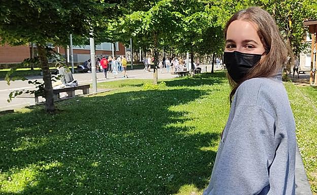 Lucía García quiere estudiar Magisterio.