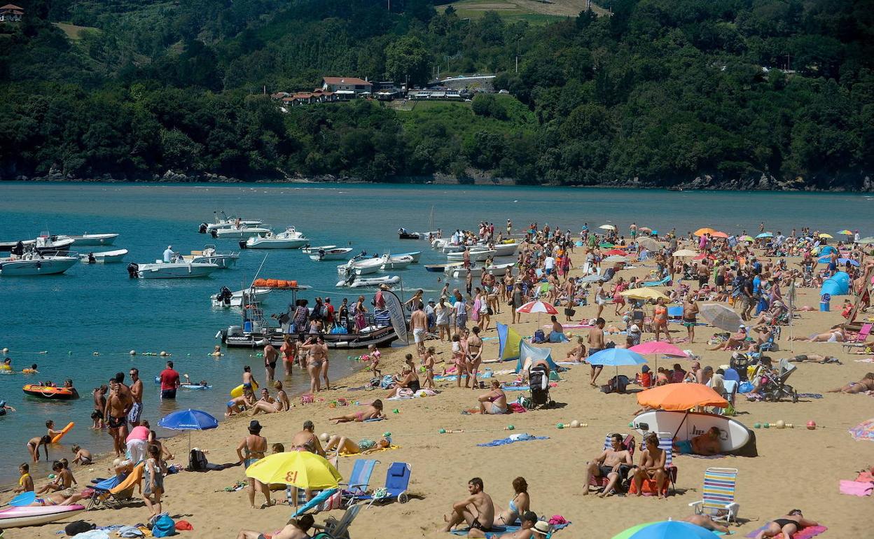 Laida se postula como playa candidata para la nueva edición de 'Mi playa sin plásticos'