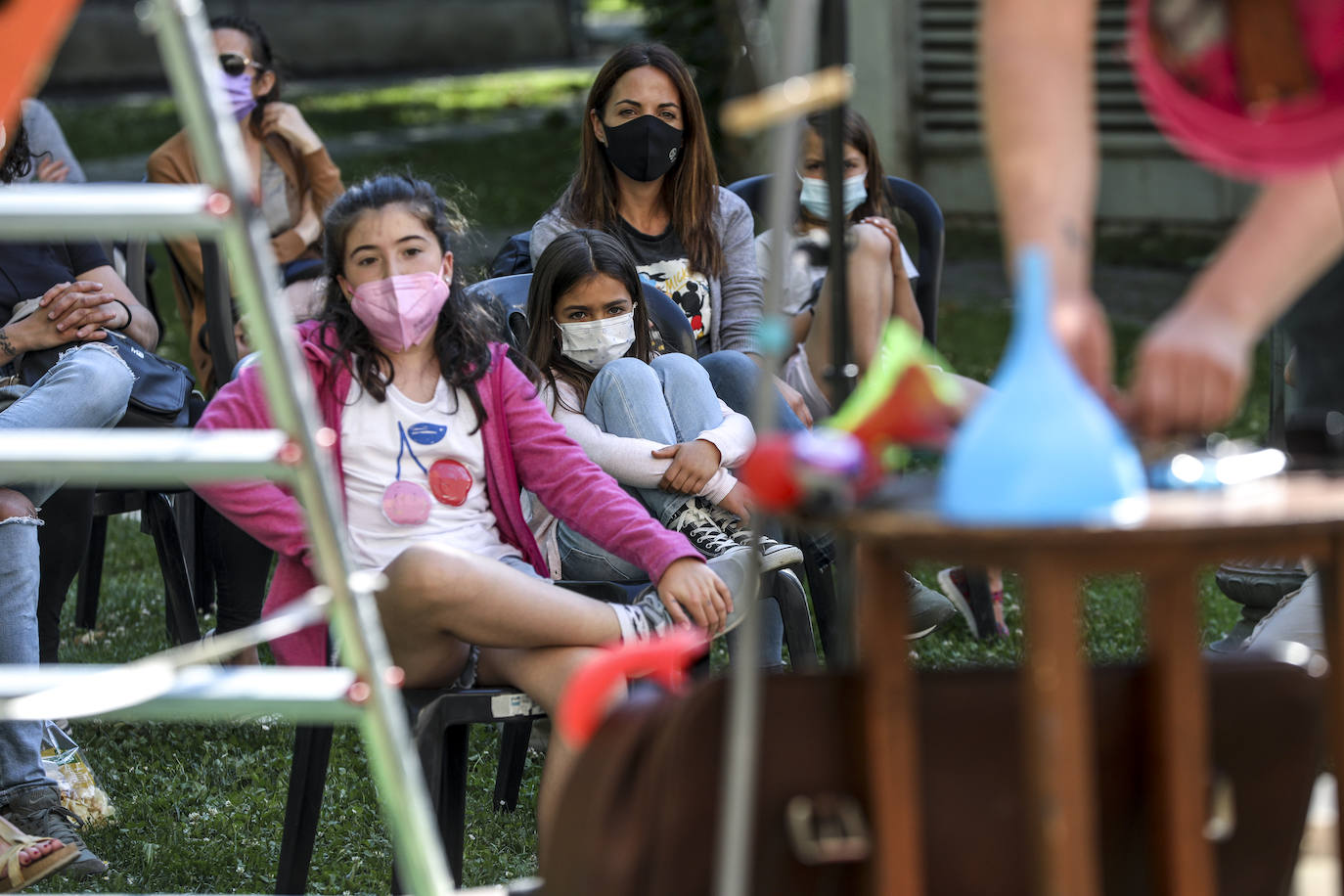 'Matraka ma non troppo' de Trakamatraka en los Jardines del palacio Zulueta