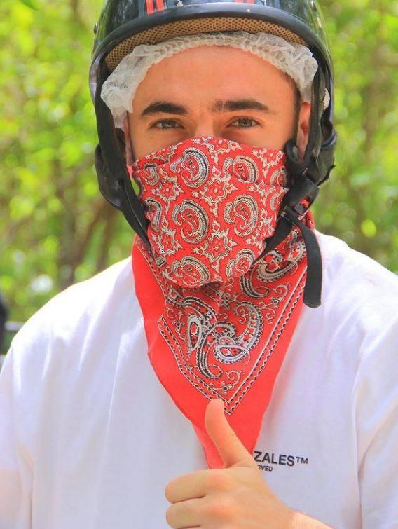 Unai López continúa disfrutando de la costa caribeña de la península de Yucatán (México). 