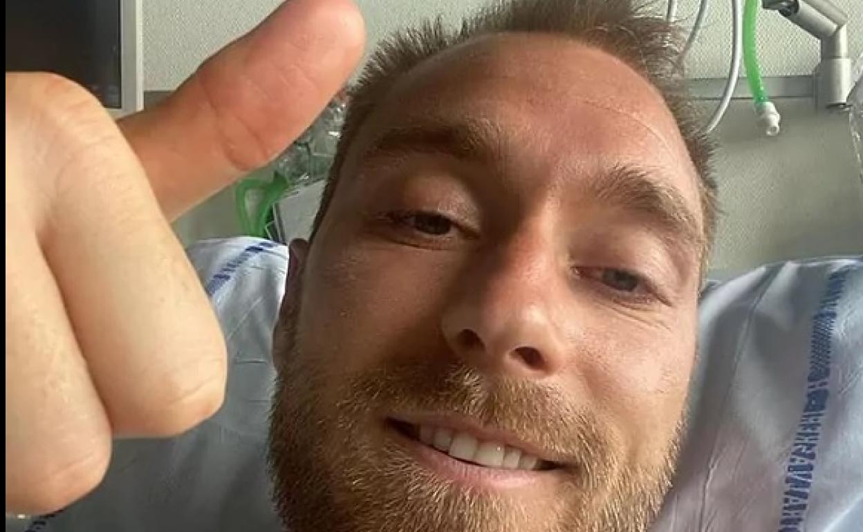 Eriksen: «Estoy bien, dadas las circunstancias»