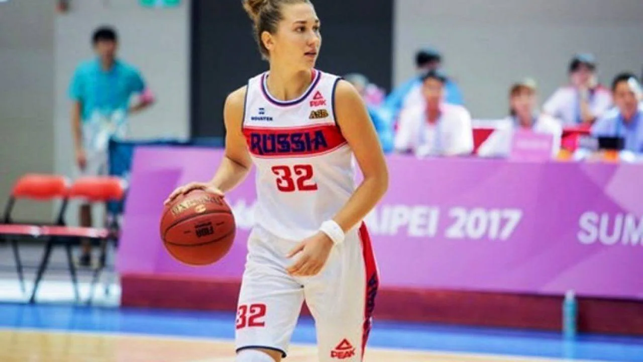 Julia Gladkova disputó el Eurobasket de 2019