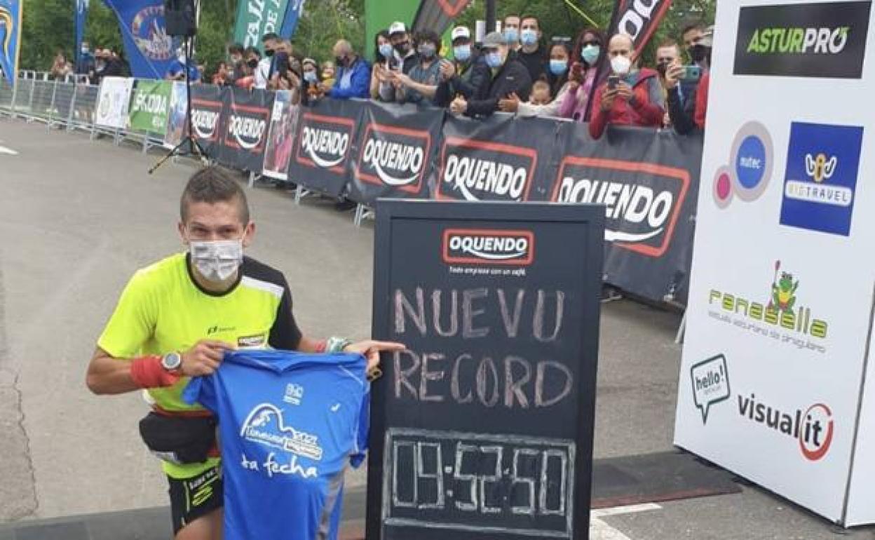 Manuel Merillas, récord en La Travesera 