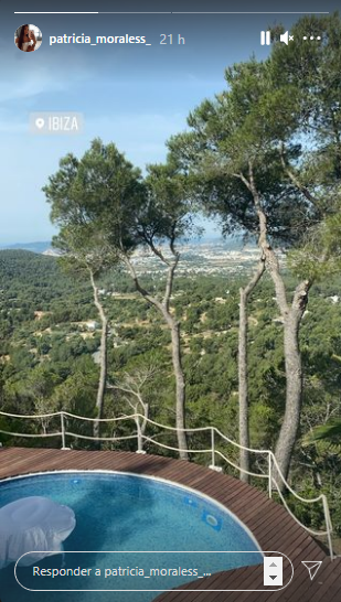 La espectacular casa donde se alojan Iñaki y Patricia en Ibiza.