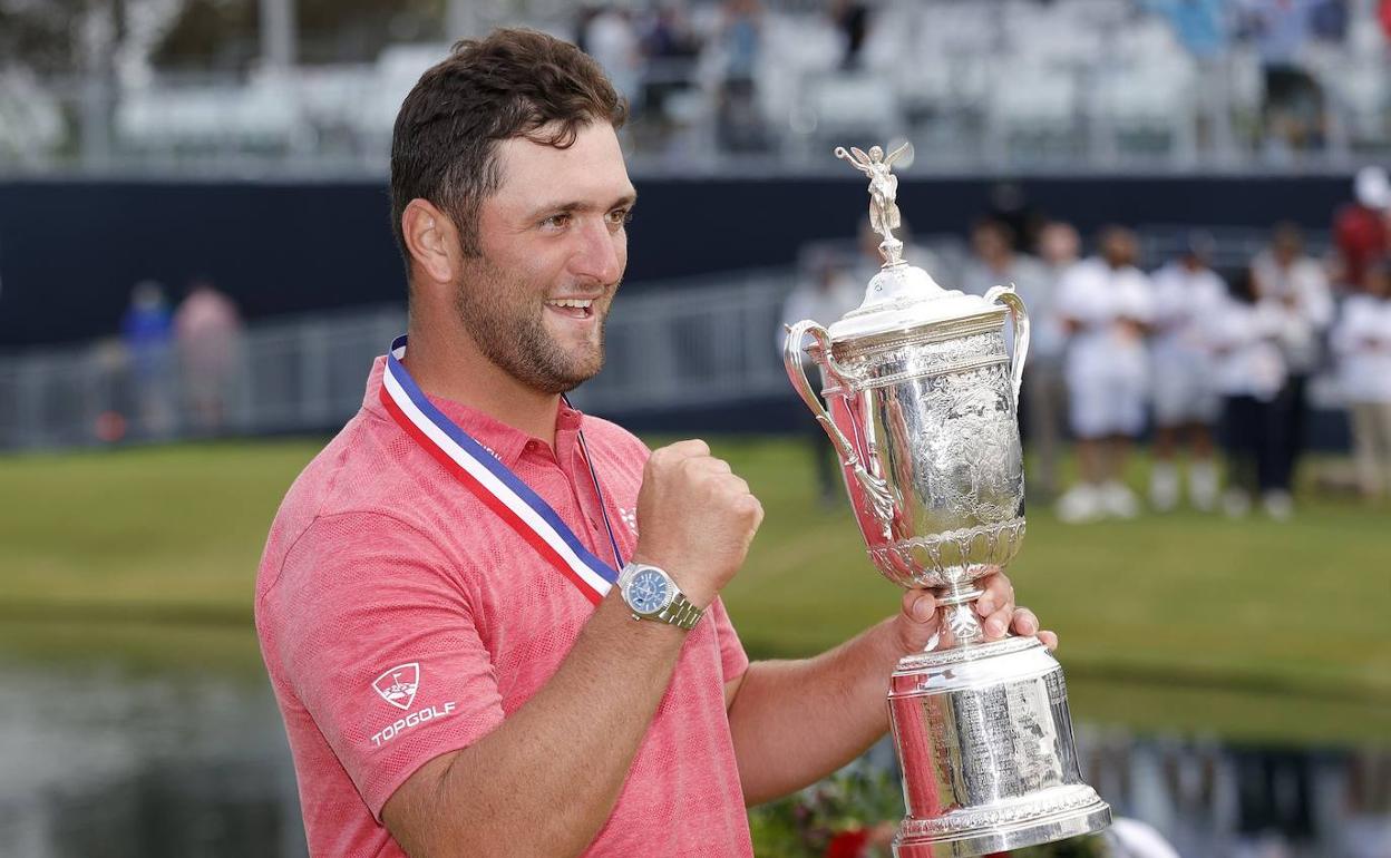 El golfista vizcaíno ha entrado en el club de Seve, Olazábal y Sergio García. 