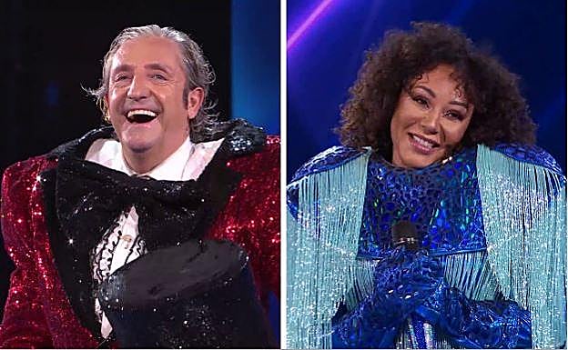 Josep Pedrerol y Mel B fueron desenmascarados en 'Mask Singer'.
