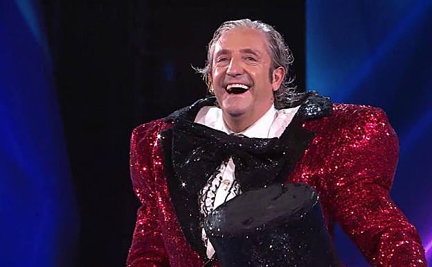 Josep Pedrerol, tras ser desenmascarado en 'Mask Singer'.