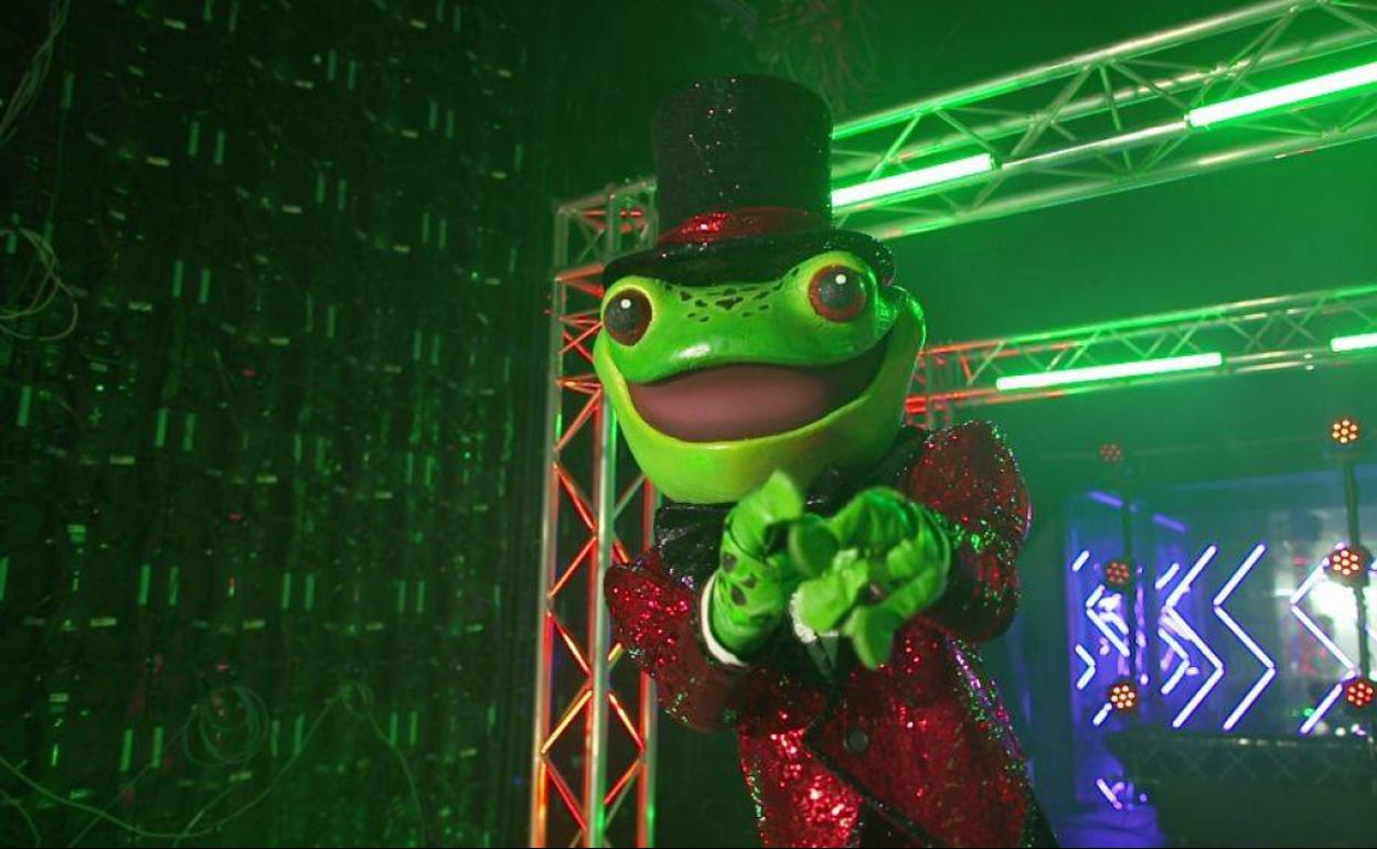 Rana ha sido el disfraz tras el que se ha ocultado Josep Pedrerol en 'Mask Singer'.