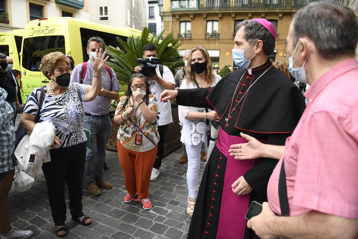 Fotos: La toma de posesión del nuevo obispo de Bilbao, en imágenes