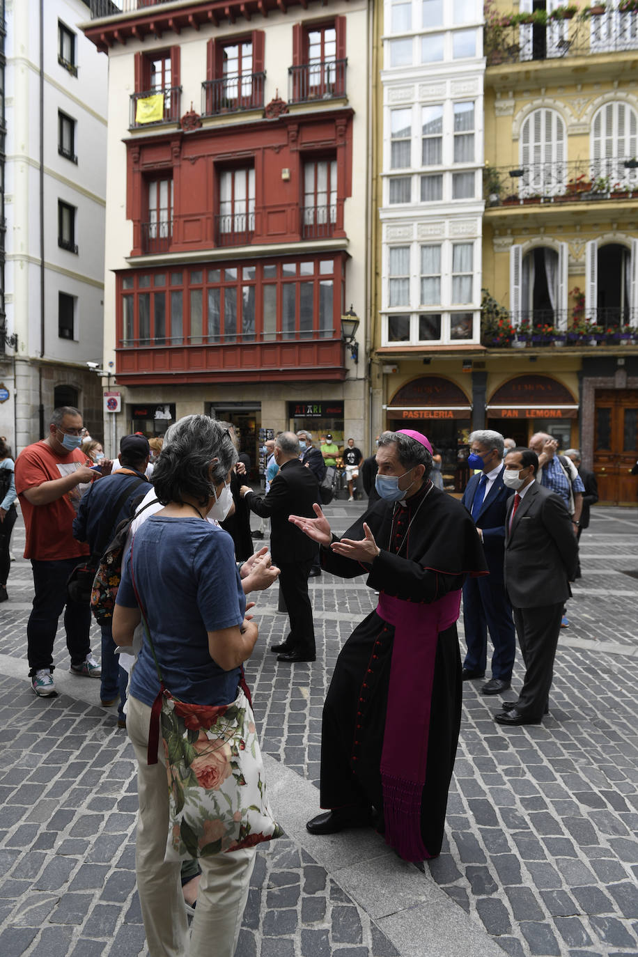 Fotos: La toma de posesión del nuevo obispo de Bilbao, en imágenes