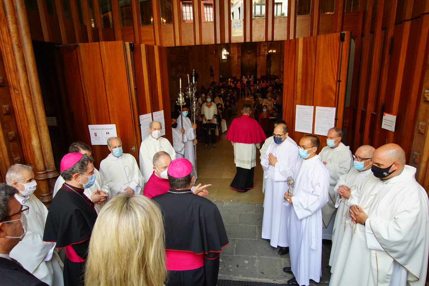 Fotos: La toma de posesión del nuevo obispo de Bilbao, en imágenes