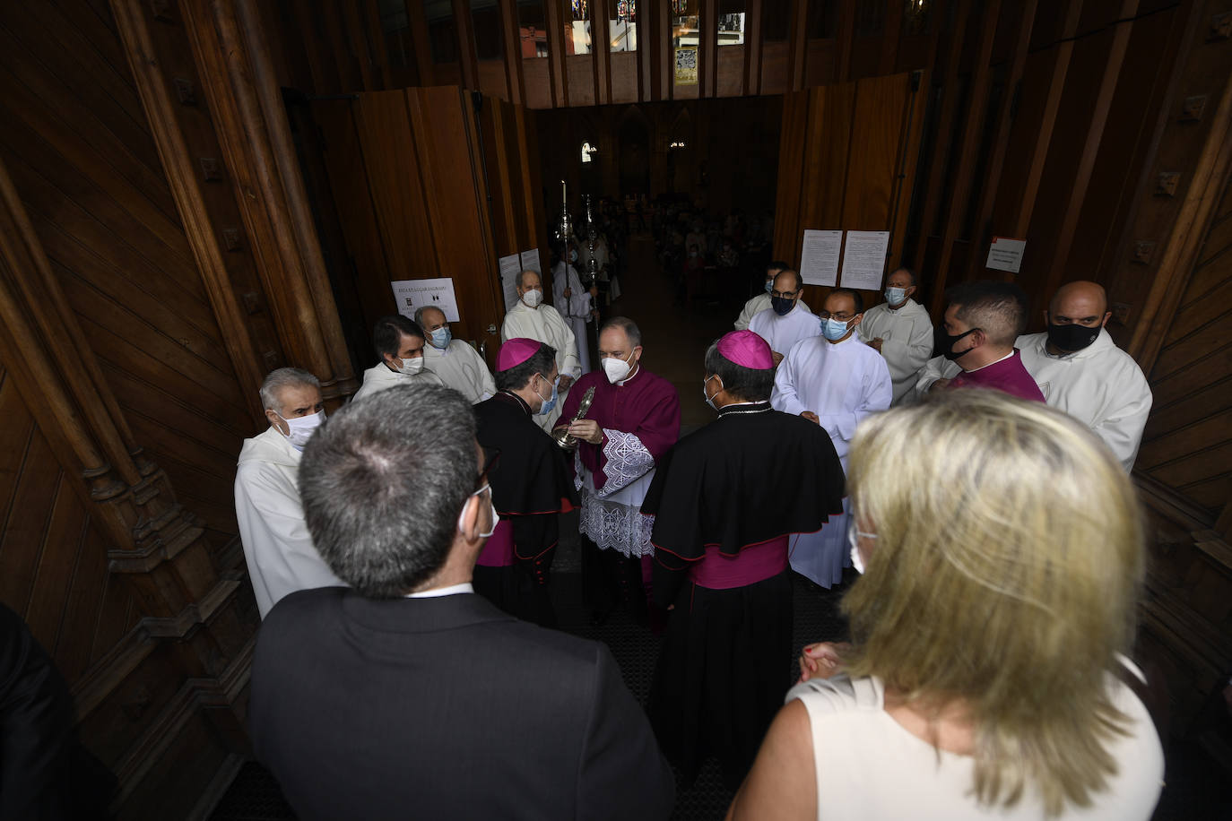 Fotos: La toma de posesión del nuevo obispo de Bilbao, en imágenes