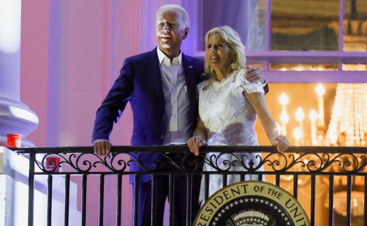 Joe Biden y la Primera Dama Jill Biden 