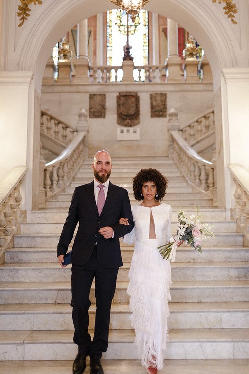 Fotos: La boda de Sonji e Iker en el Ayuntamiento de Bilbao