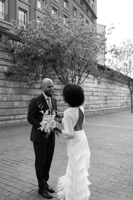 Fotos: La boda de Sonji e Iker en el Ayuntamiento de Bilbao