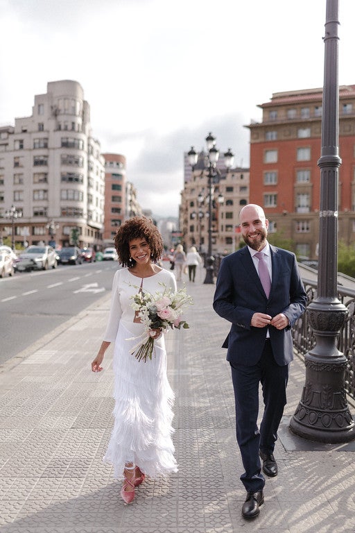 Fotos: La boda de Sonji e Iker en el Ayuntamiento de Bilbao