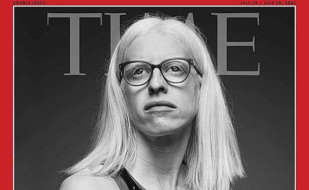 La paratriatleta Susana Rodríguez en la portada de la revista 'Time'.