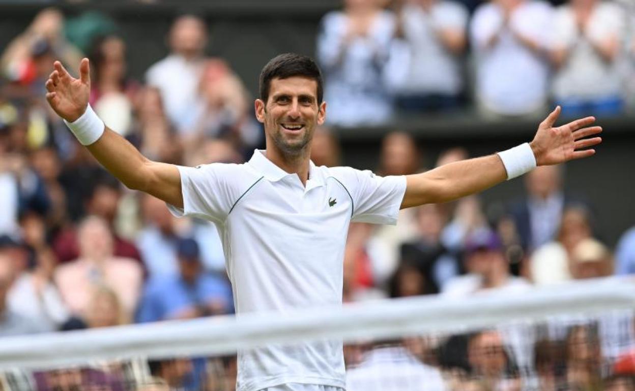 Djokovic en Wimbledon