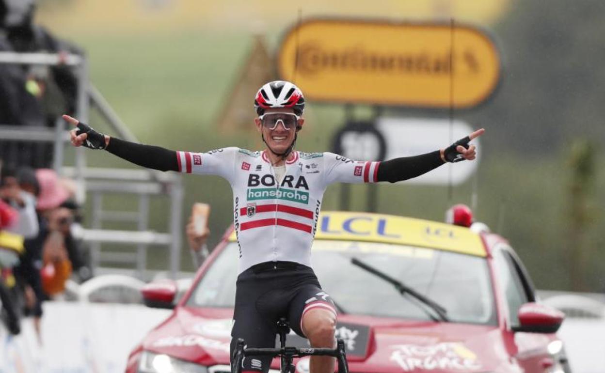 Konrad, vencedor en la decimosexta etapa. 