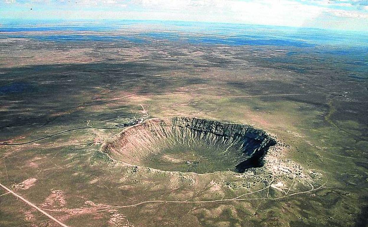 Cráter del Meteorito, en Arizona. 