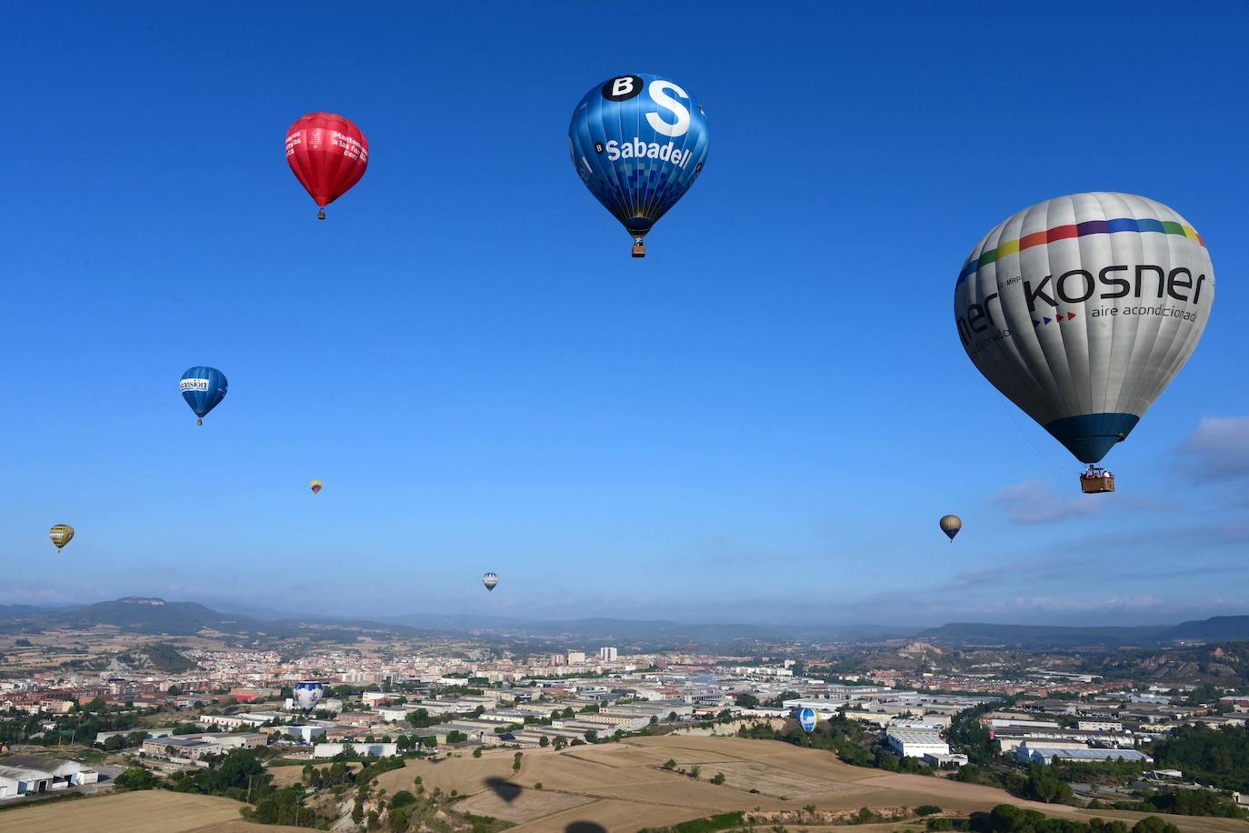 Fotos: Espectacular concentración de globos aerostáticos