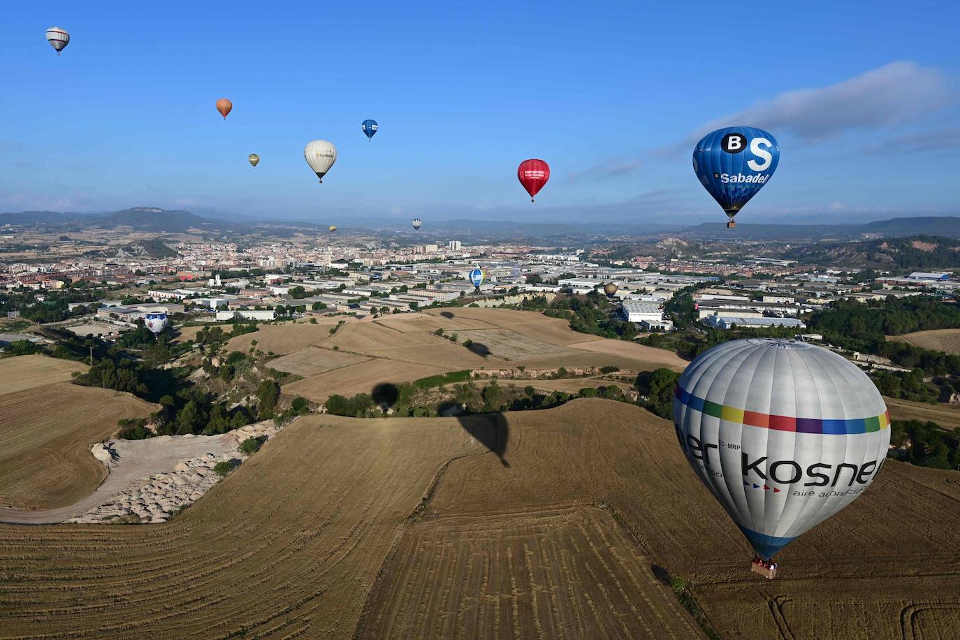 Fotos: Espectacular concentración de globos aerostáticos