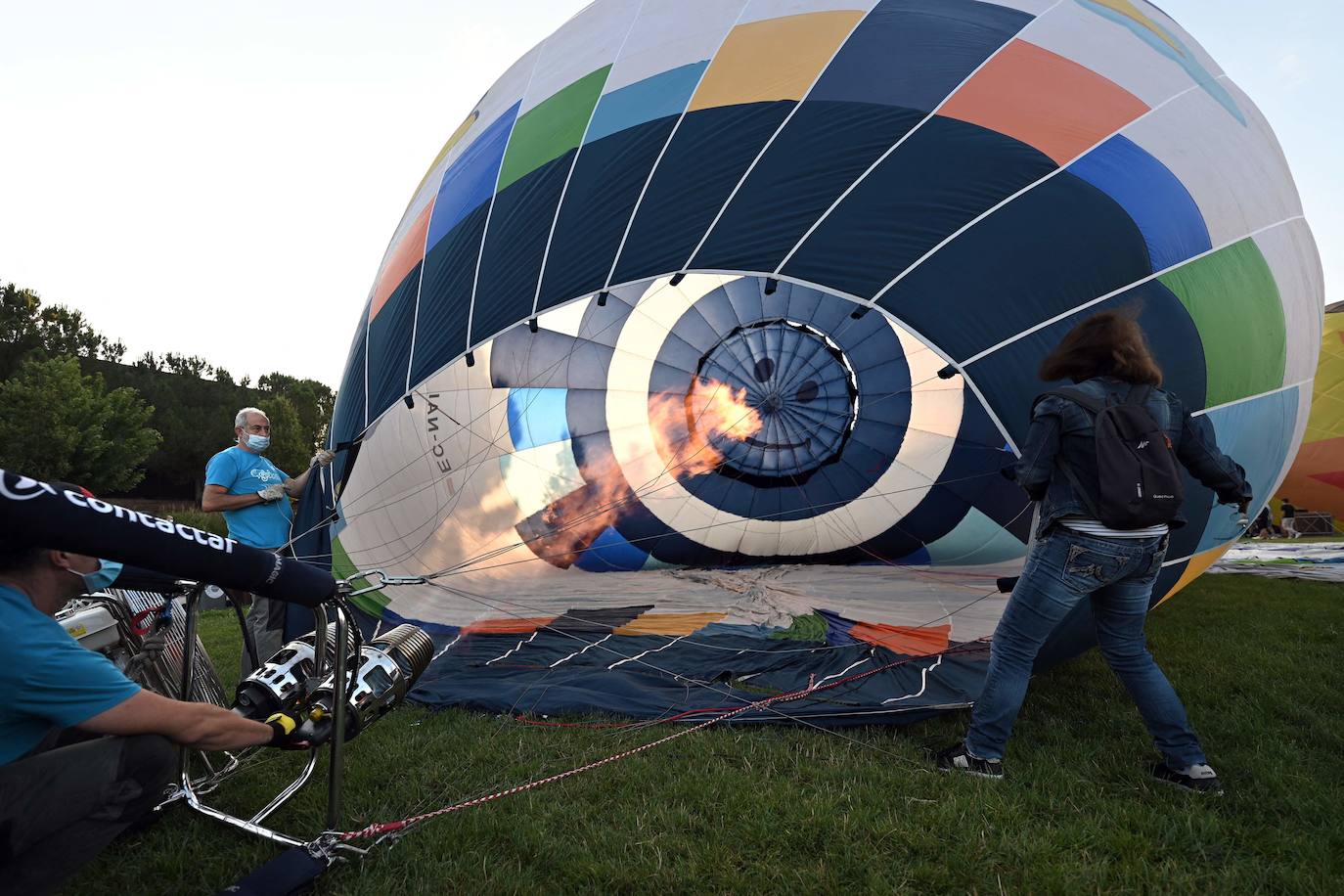 Fotos: Espectacular concentración de globos aerostáticos