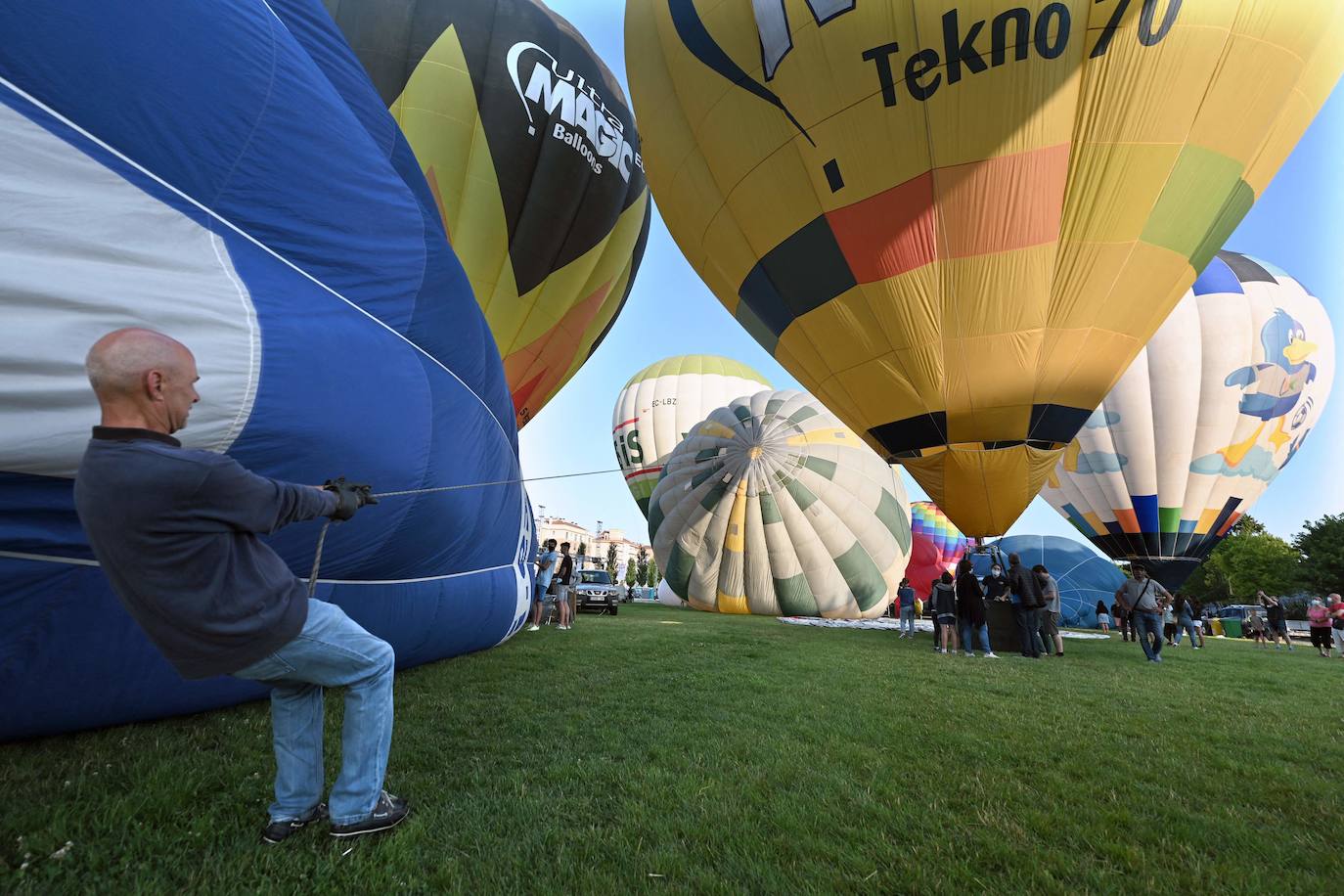 Fotos: Espectacular concentración de globos aerostáticos