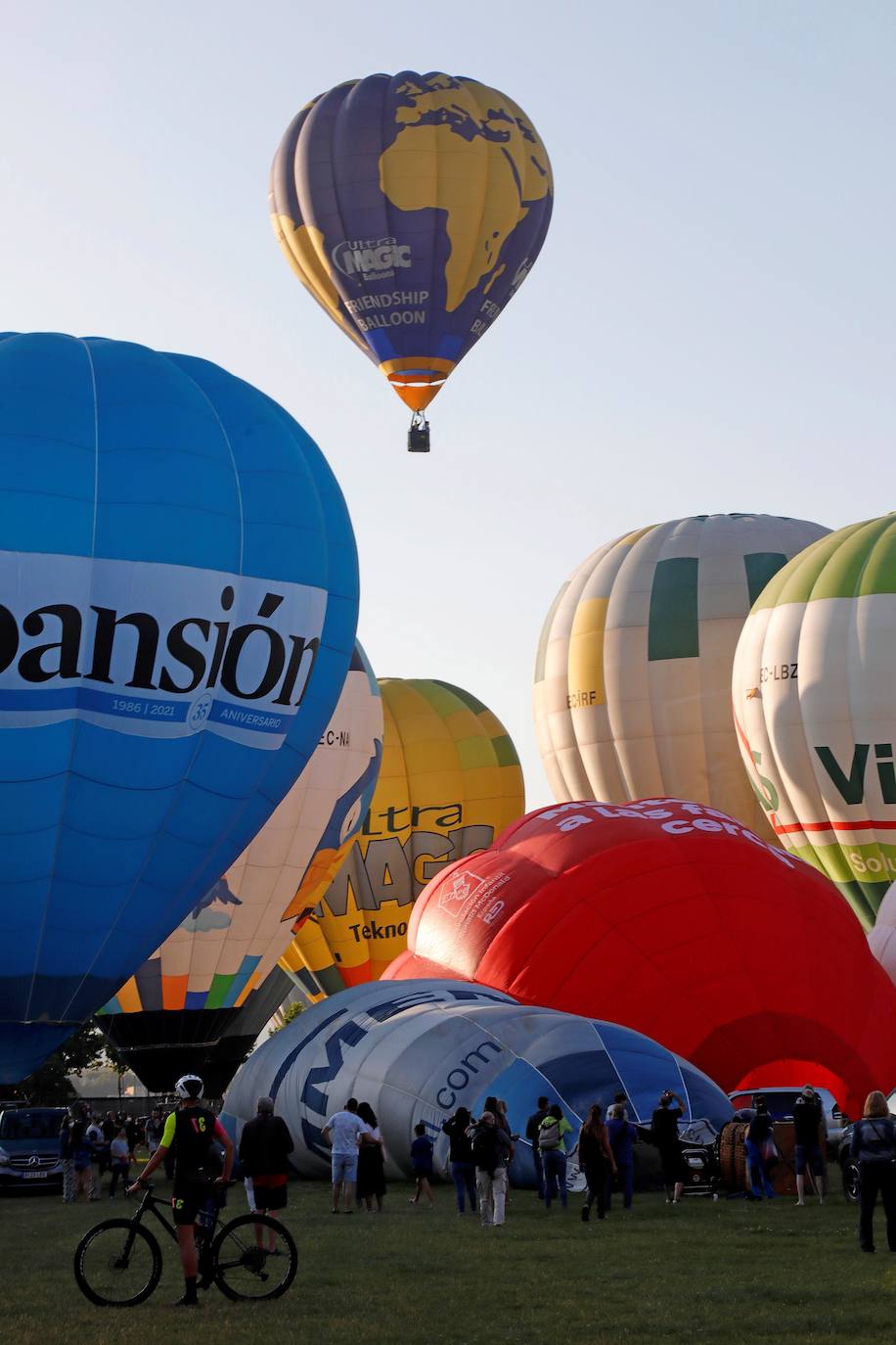 Fotos: Espectacular concentración de globos aerostáticos
