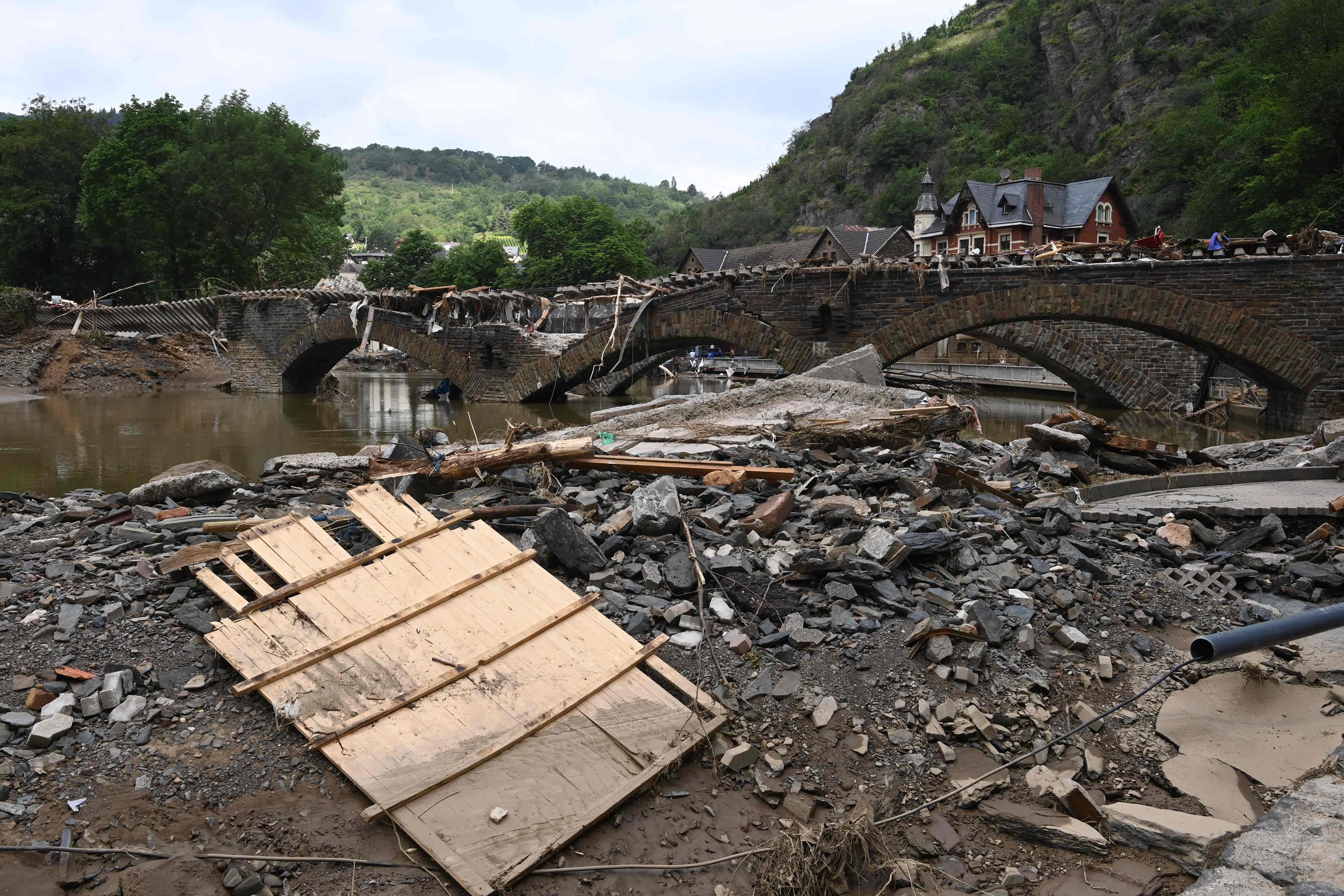 Fotos: Casas destrozadas, pueblos destruido... Así está Alemania tras el desastre