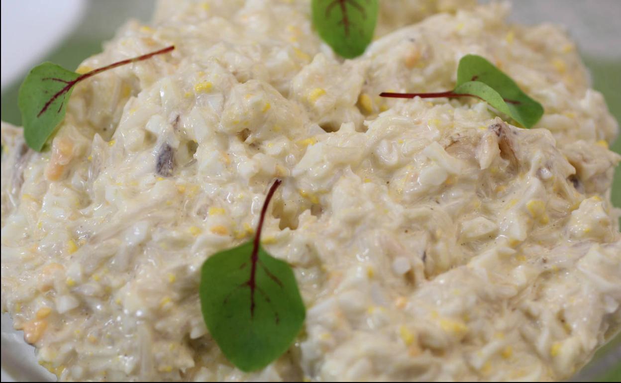 La receta de David de Jorge: ensaladilla alicantina