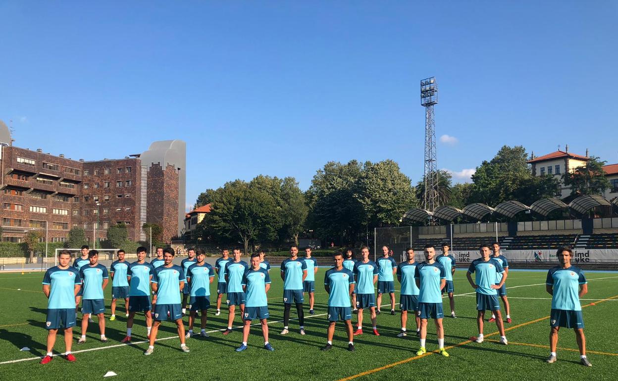 El Barakaldo comenzó ayer la pretemporada en la Ciudad Deportiva de San Vicente 