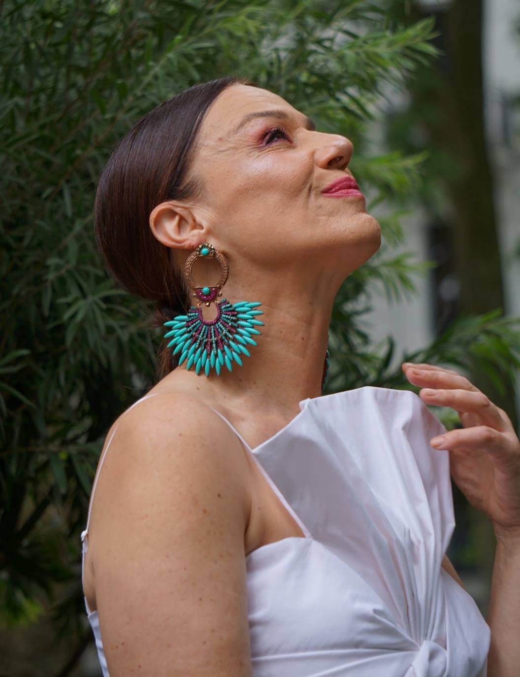 Fotos: Amaia, la periodista que no pasa desapercibida en Bilbao con sus looks asequibles y