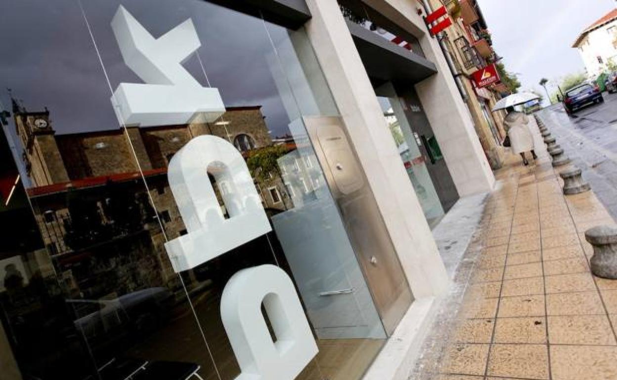 Una antigua sucursal de la BBK. 