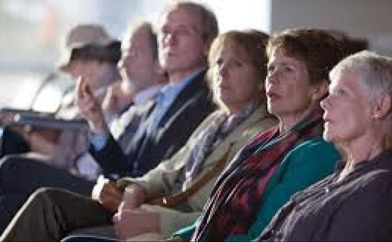 'El exotico Hotel Marigold' filma, ostiral gauean