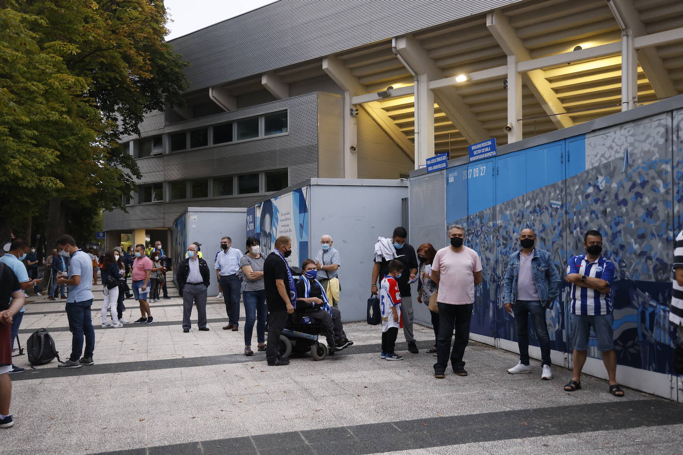 Fotos: El regreso de la afición a Mendizorroza, en imágenes