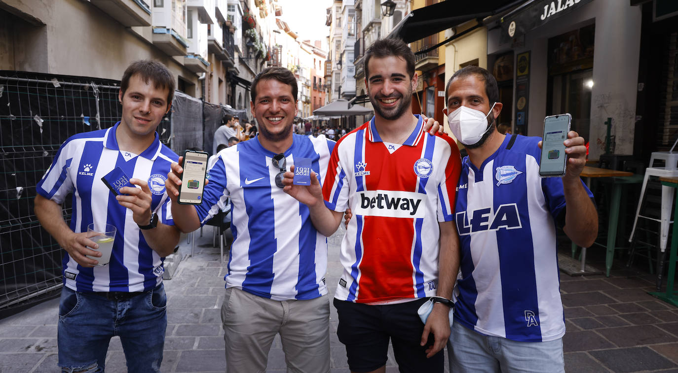 Fotos: El regreso de la afición a Mendizorroza, en imágenes